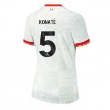 Liverpool Ibrahima Konate #5 Tredjedrakt Kvinner 2024-25 Kortermet